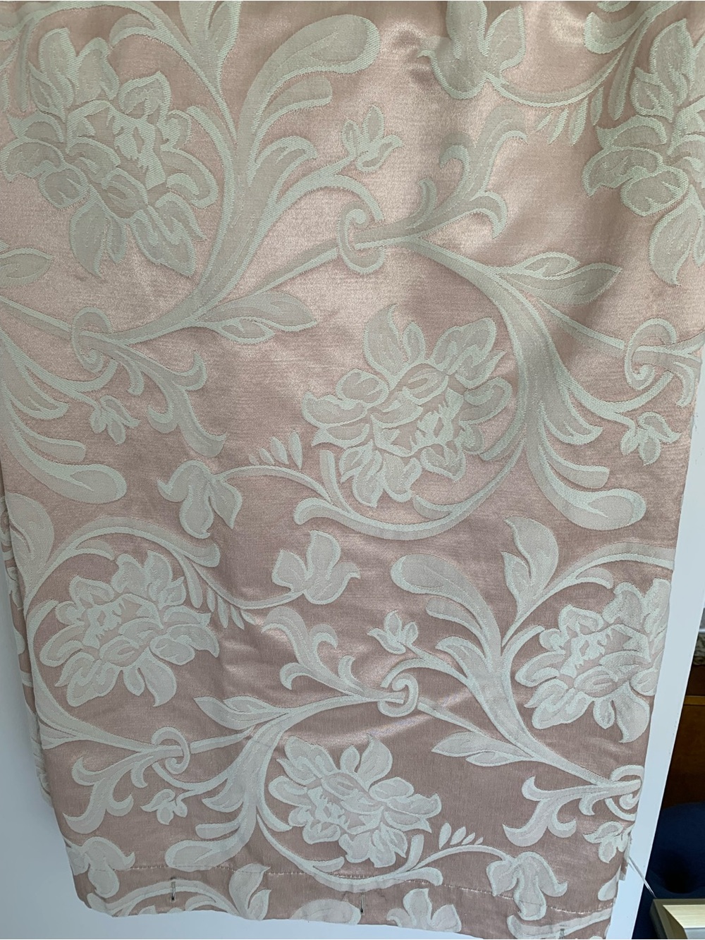 Floral Jacquard Shower Curtain